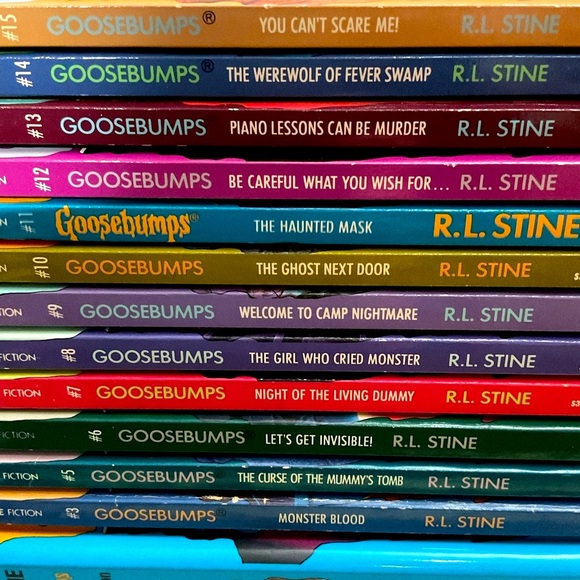 Scholastic | Toys | 5 Goosebumps Chapter Books By R L Stein V 115 ...